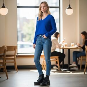 Banana Republic Filpucci Merino Wool Reversible Sweater Small